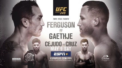 Отменят ли UFC 249, который должен пройти уже завтра? Отменят ли UFC 249, который должен пройти уже завтра?
