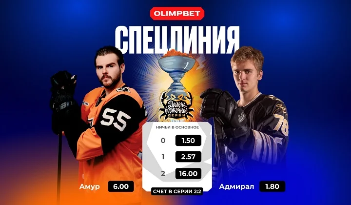 В OLIMPBET открыта спецлиния на исход Дальневосточного дерби