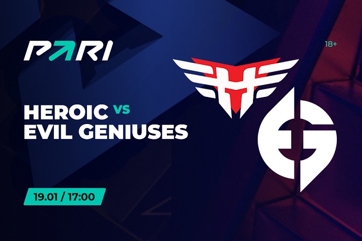 Клиенты PARI уверены в победе Heroic над EG на BLAST Premier: SG 2023 Клиенты PARI уверены в победе Heroic над EG на BLAST Premier: SG 2023
