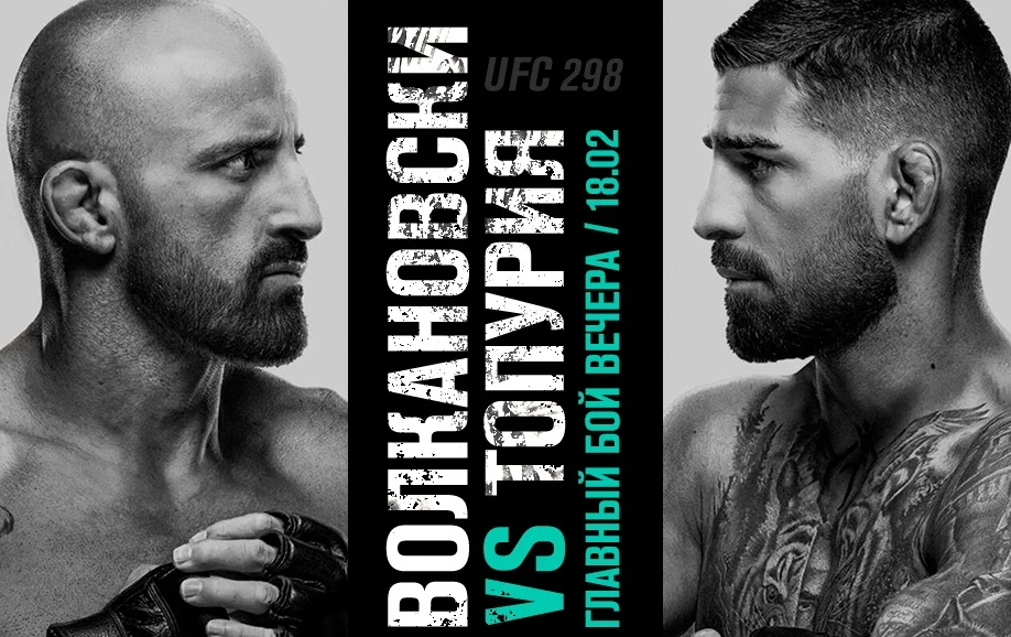 PARI: Волкановски защитит титул в поединке с Топурией на UFC 298 PARI: Волкановски защитит титул в поединке с Топурией на UFC 298