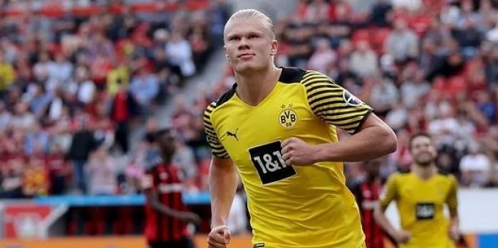 Холанд забил 18 голов в 19 играх за Норвегию