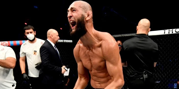 Чимаев о слабых соперниках в своих первых боях UFC: «Даже Хабибу не попадались сумасшедшие бойцы в первых боях» Чимаев о слабых соперниках в своих первых боях UFC: «Даже Хабибу не попадались сумасшедшие бойцы в первых боях»