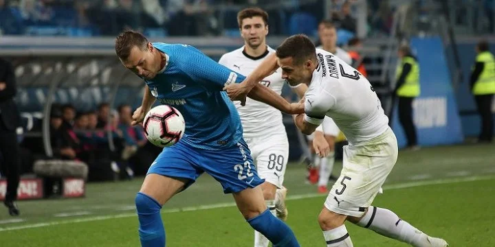 «Зенит» не проиграл «Краснодару» и невезению «Зенит» не проиграл «Краснодару» и невезению