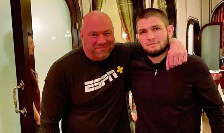 Дана Уайт о включении Хабиба в Зал славы UFC: «Один из величайших спортсменов, когда-либо выступавших в профессиональном спорте» Дана Уайт о включении Хабиба в Зал славы UFC: «Один из величайших спортсменов, когда-либо выступавших в профессиональном спорте»