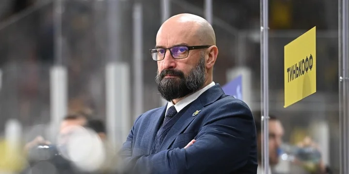Андрей Козырев про 3:5 с «Витязем»: «У нас не получилась наша игра, не могли контролировать шайбу, пропустили голы»