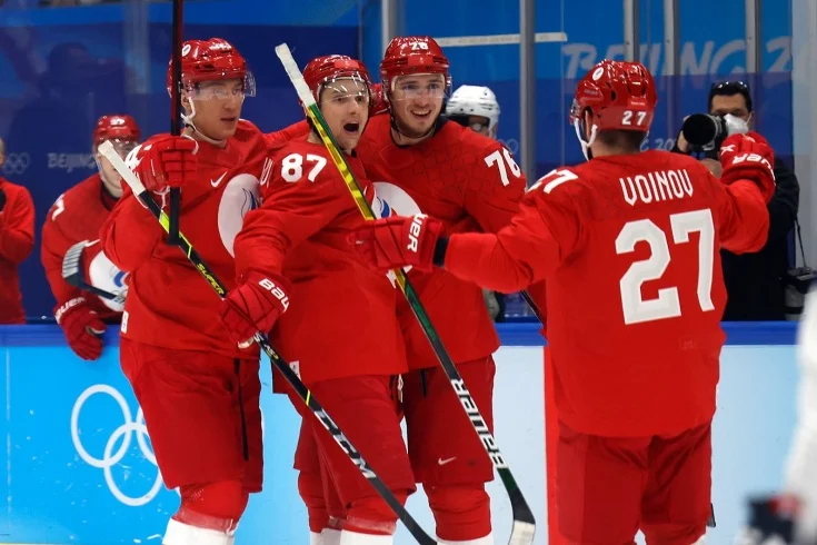 Сборная России по хоккею прибыла на игру с Финляндией в финале Олимпиады Сборная России по хоккею прибыла на игру с Финляндией в финале Олимпиады