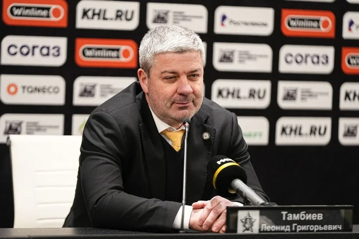 Тренер «Адмирала» Леонид Тамбиев: «Не буду сетовать на то, что нам не повезло. Против «Ак Барса» можно играть» Тренер «Адмирала» Леонид Тамбиев: «Не буду сетовать на то, что нам не повезло. Против «Ак Барса» можно играть»