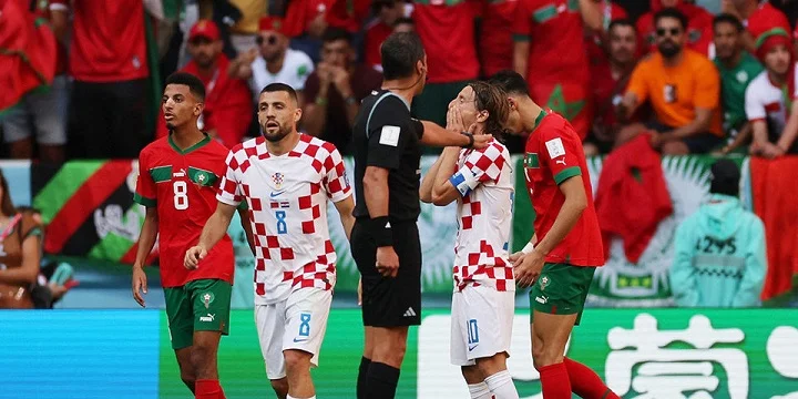 Хорватия обыгрывает Марокко 2:1 к перерыву матча за третье место ЧМ-2022 Хорватия обыгрывает Марокко 2:1 к перерыву матча за третье место ЧМ-2022