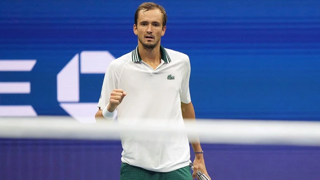 Даниэль Эванс - Даниил Медведев. Прогноз на матч ATP ЮС Оупен (5 сентября 2021 года)
Даниэль Эванс - Даниил Медведев. Прогноз на матч ATP ЮС Оупен (5 сентября 2021 года)