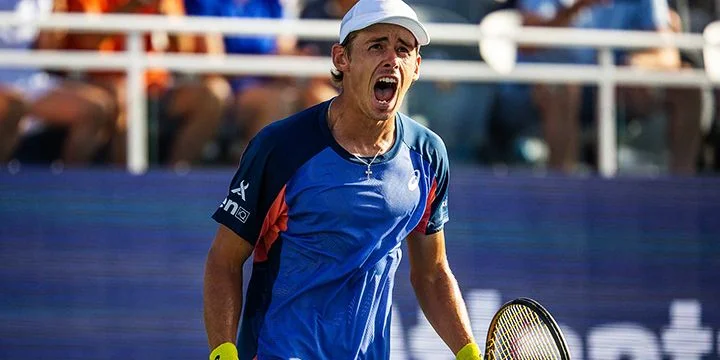 Алекс Де Минаур — Денис Шаповалов. Прогноз на матч ATP Стокгольм (21 октября 2022 года)
Алекс Де Минаур — Денис Шаповалов. Прогноз на матч ATP Стокгольм (21 октября 2022 года)