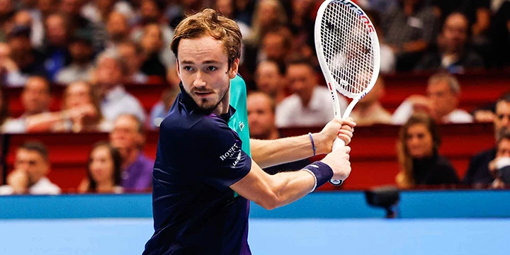 Даниил Медведев — Андрей Рублев. Прогноз на матч Итогового турнира ATP (14 ноября 2022 года)
Даниил Медведев — Андрей Рублев. Прогноз на матч Итогового турнира ATP (14 ноября 2022 года)