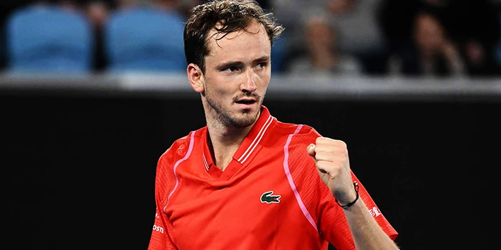 Даниил Медведев — Феликс Оже-Альяссим. Прогноз на матч ATP Роттердам (17 февраля 2023 года)
Даниил Медведев — Феликс Оже-Альяссим. Прогноз на матч ATP Роттердам (17 февраля 2023 года)