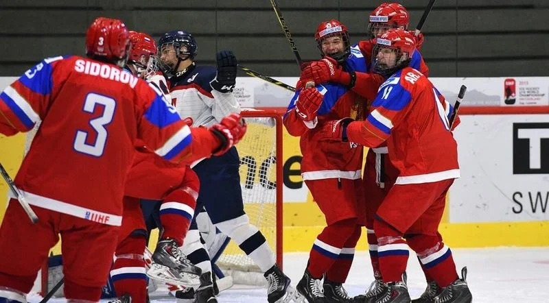 Россия U18 - США U18 Россия U18 - США U18