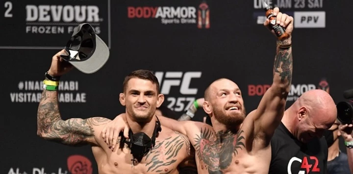 Дастин Порье — Конор Макгрегор. Прогноз и ставки на бой UFC (24 января 2021 года) Дастин Порье — Конор Макгрегор. Прогноз и ставки на бой UFC (24 января 2021 года)